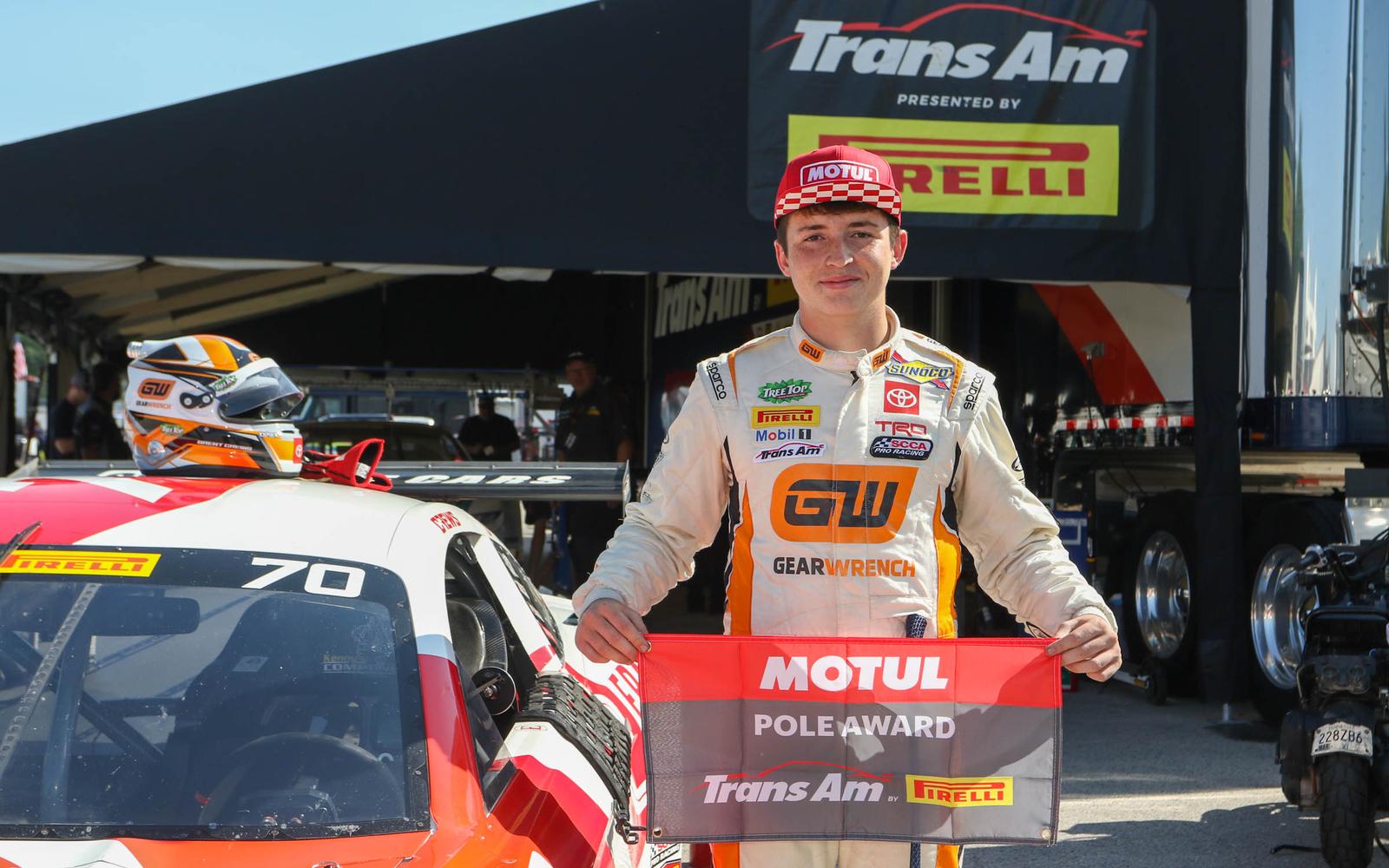 Brent Crews Earns Motul Pole Award at Road America One Year After Record-Breaking Win and Pole